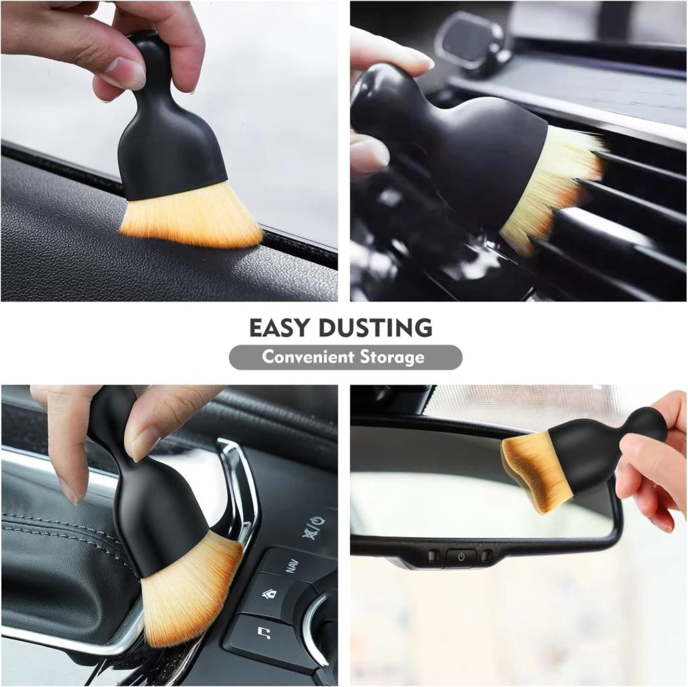 5PCS Car Interior Cleaning Brush Kit 