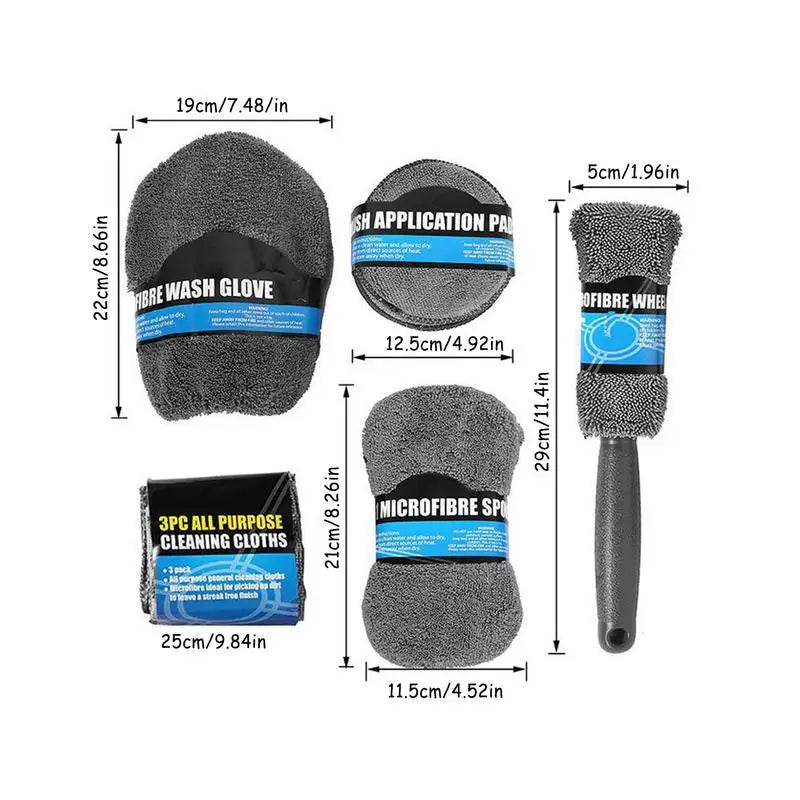 Car Wash Detailing Set 