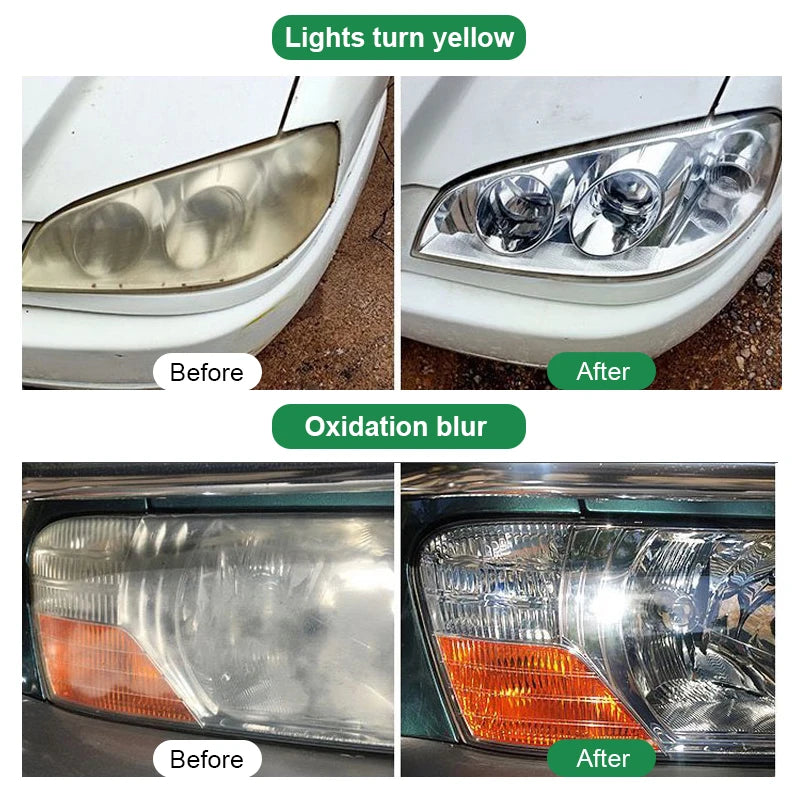 Car Headlight Restoration Polishing  