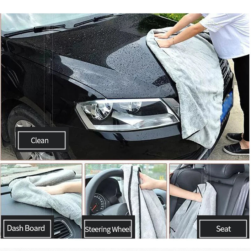  Microfiber Car Washing Towel Ultra-Soft Car Cleaning Towels for Car Detailing