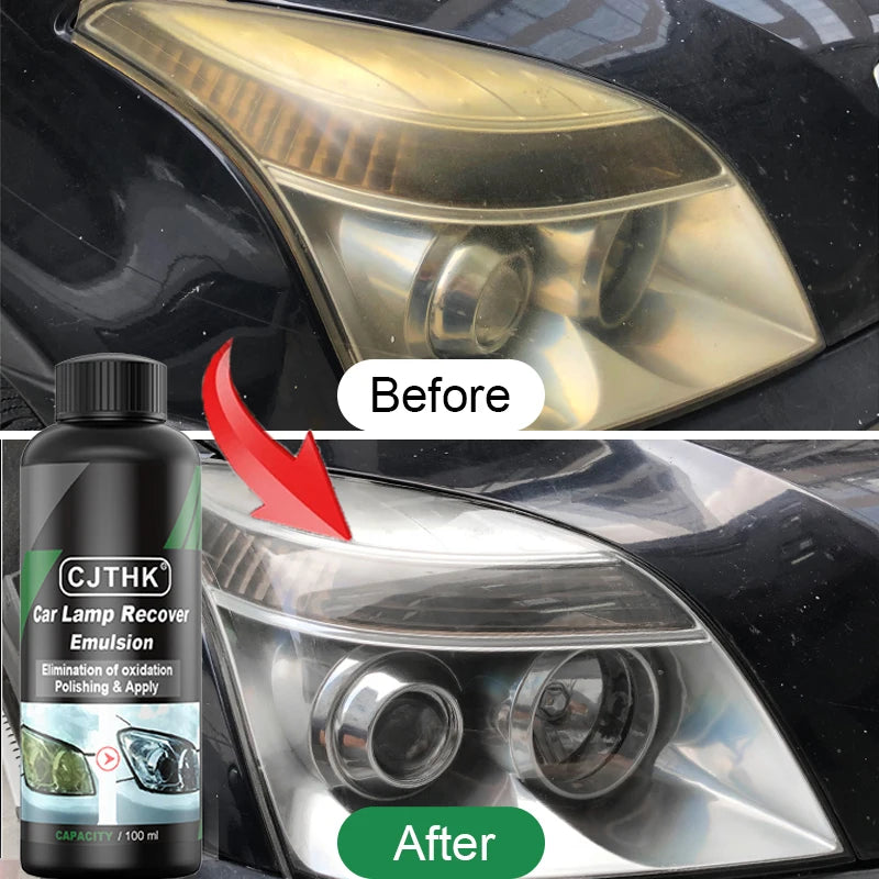 Car Headlight Restoration Polishing  